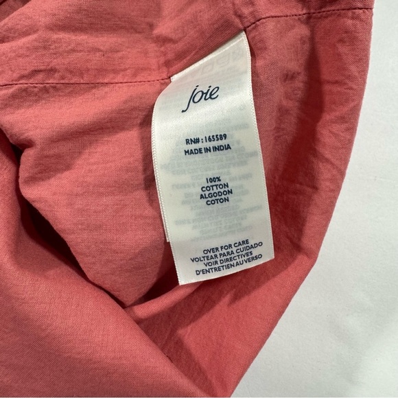 Joie Bondi Tea Rose Maxi Dress Pink Red Sundress - Picture 6 of 8